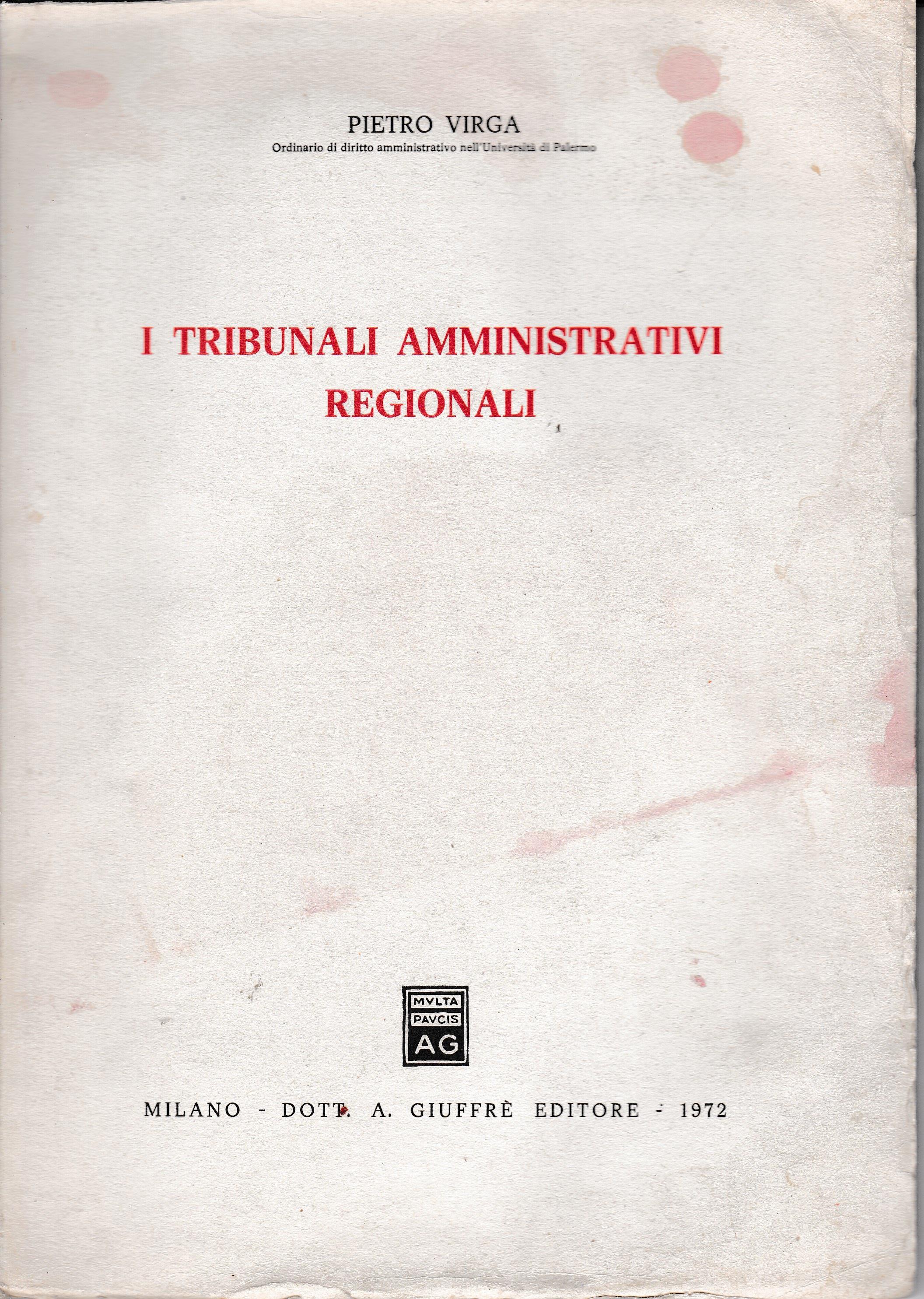 tribunali amministrativi regionali