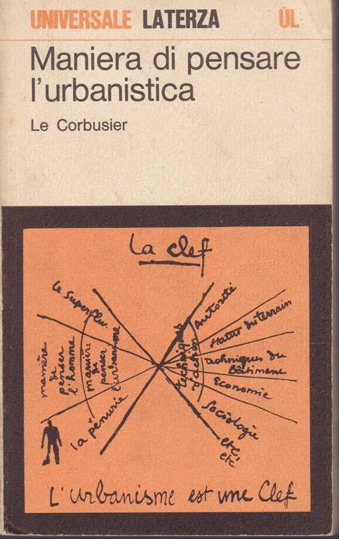 Maniera di pensare l'urbanistica - Le Corbusier - copertina