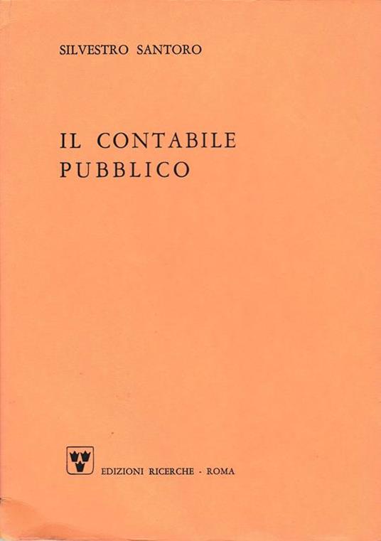 contabile pubblico - S. Santoro - copertina