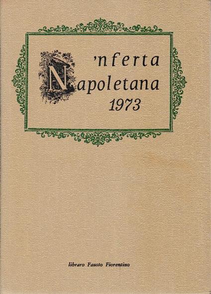 nferta Napoletana 1973 - A. Carlo Altamura - copertina