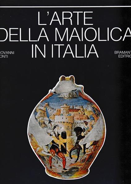 arte della maiolica in Italia - Gaetano Conti - copertina