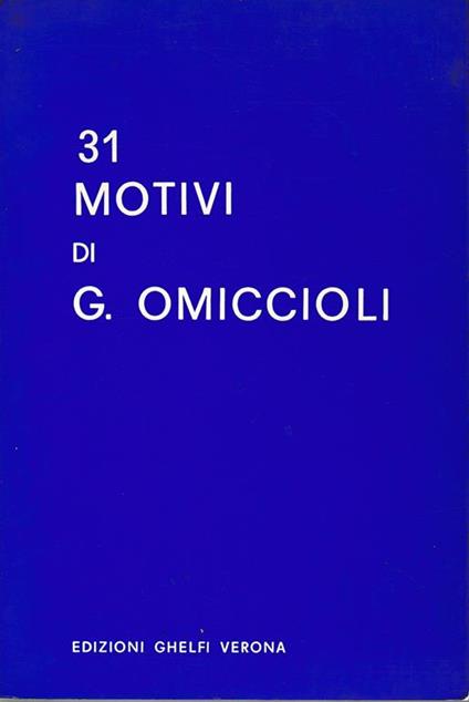 31 "motivi" - Giovanni Omiccioli - copertina