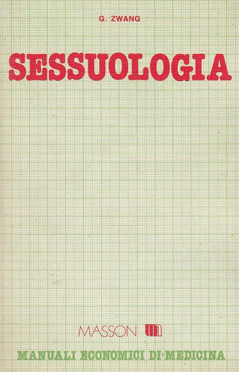 Sessuologia. Trad. Francesco Saba Sardi - Gerard Zwang - copertina