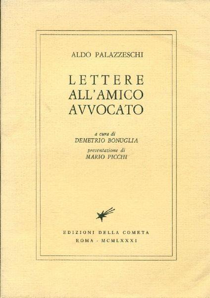 Lettere all'amico avvocato