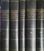 Roemisches Staatsrecht. I. II. III. IV. V