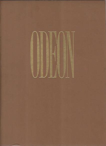 Odeon ed altri monumenti archeologici - copertina