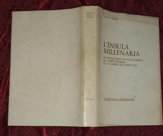 L' insula millenaria - Franco Borsi - copertina