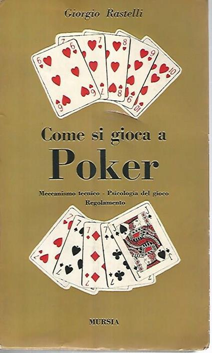 Come si gioca a poker - Giorgio Rastelli - copertina
