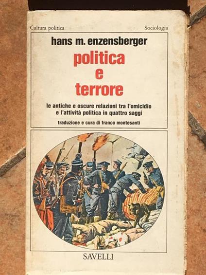 Politica e terrore - Hans.M. Enzensberger - copertina