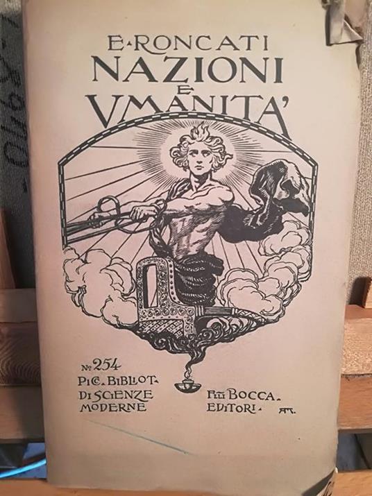Nazioni e umanità - Emilio Roncati - copertina