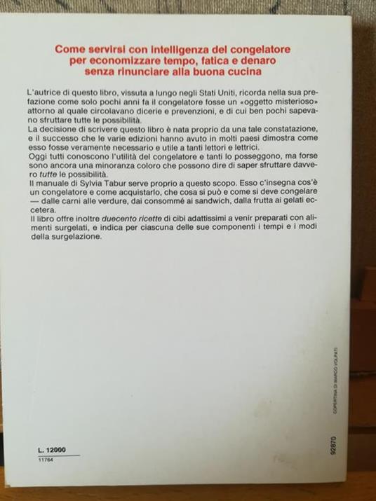 La surgelazione dei cibi - Sylvia Tabur - 2