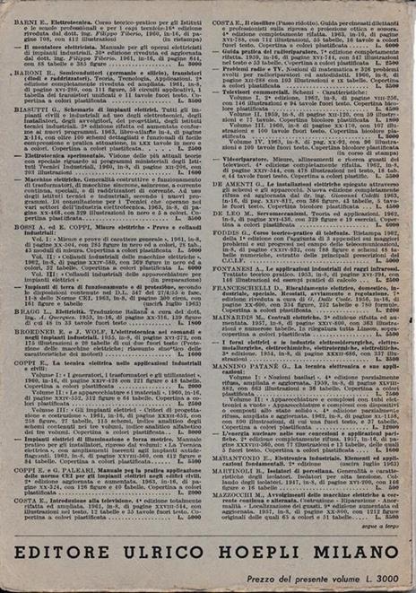 Le Macchine Elettriche. Parte prima - Teoria e funzionamento - C. Rossi - 2