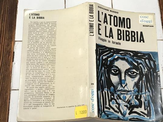 Viaggio in Israele L'atomo e la Bibbia - Giovanni Russo - copertina