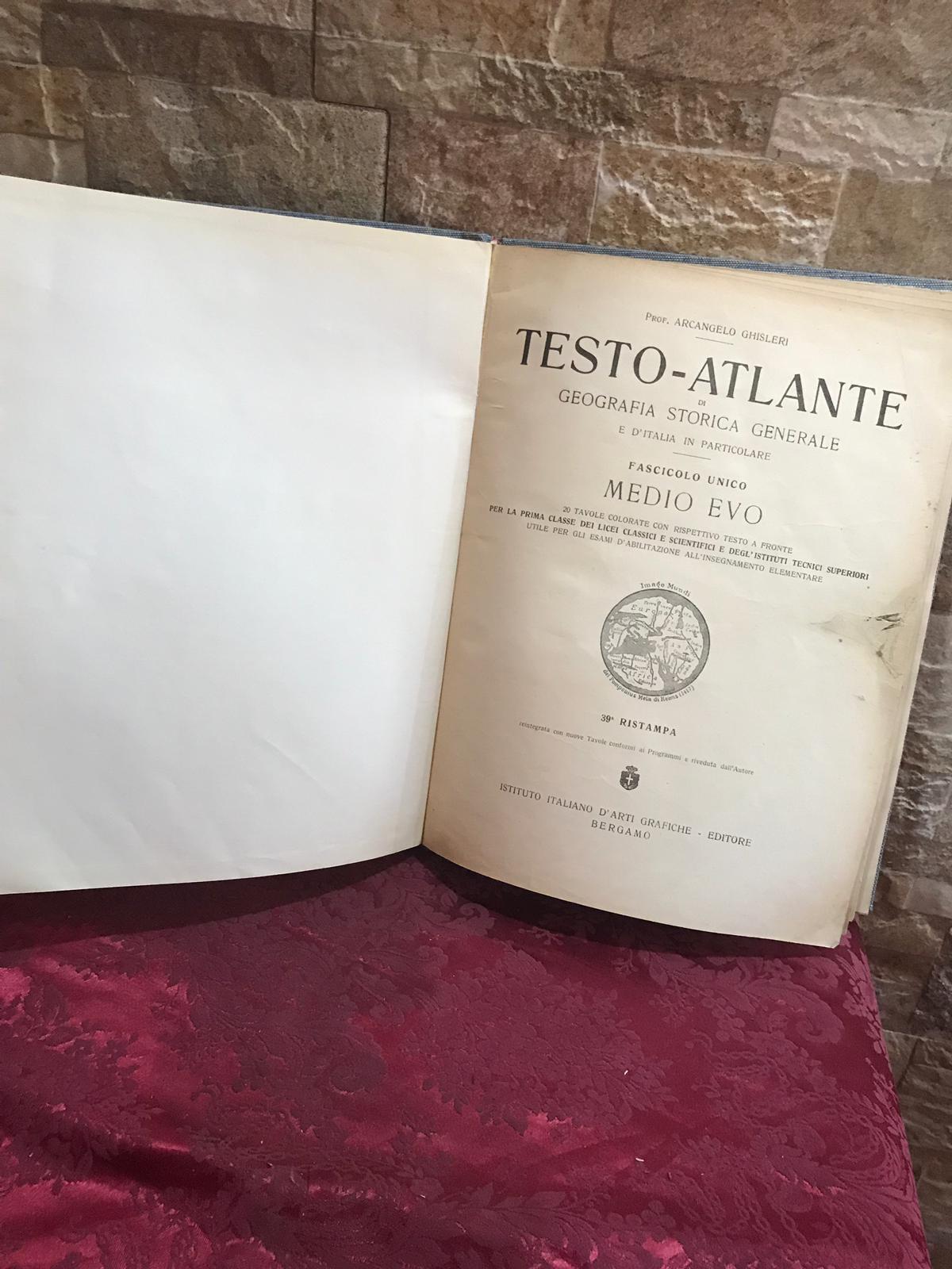 Testo - Atlante Medio Evo