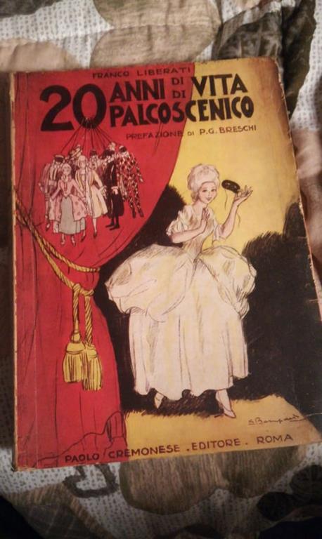 20 anni di vita palcoscenico - Franco Liberati - copertina