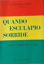 Quando Esculapio sorride. Medicina umoristica in versi