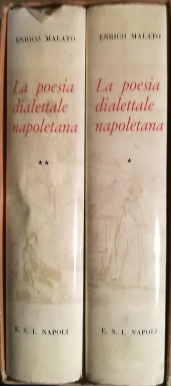 La poesia dialettale napoletana. I. II - Enrico Malato - copertina
