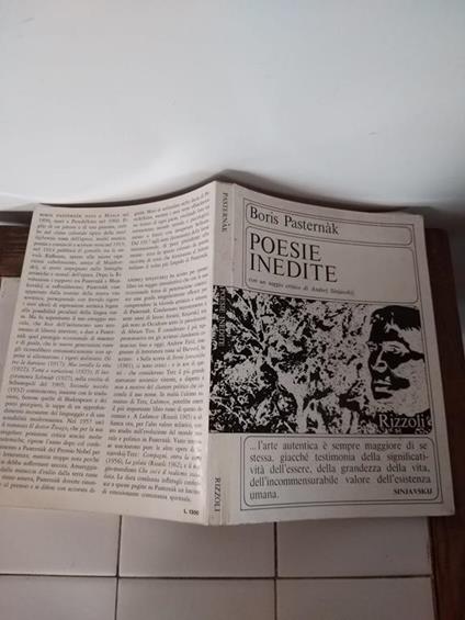 Poesie inedite - Boris Pasternak - copertina