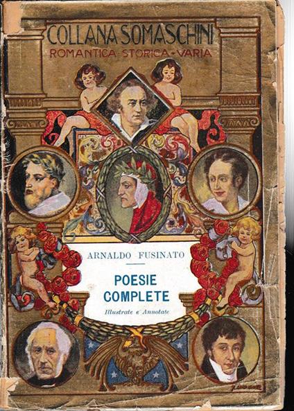 Poesie complete giocose-serie-patriottiche - Arnaldo Fusinato - copertina