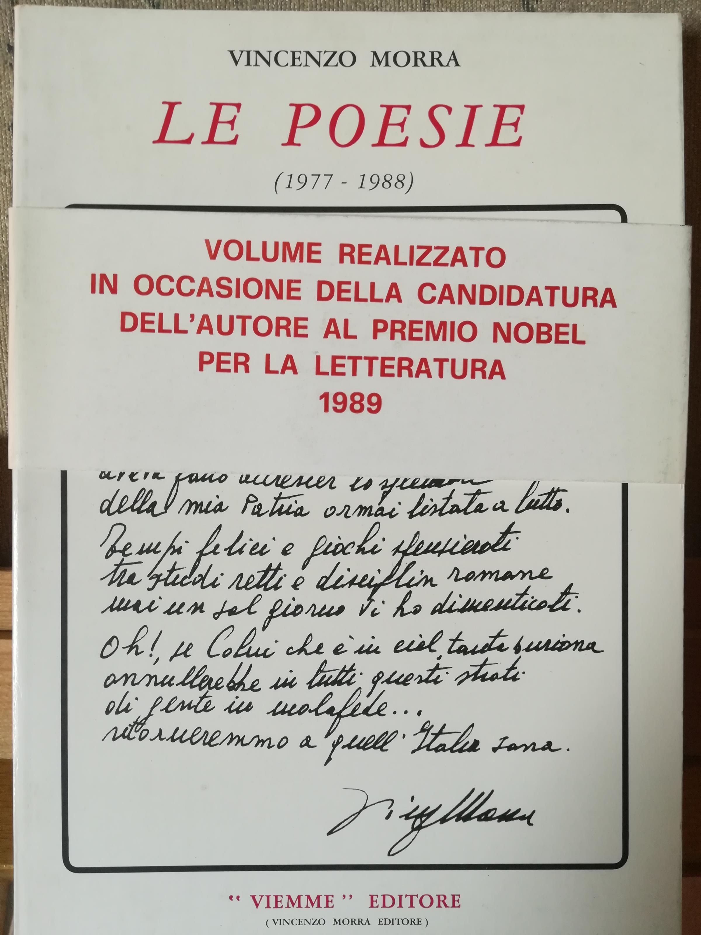 Le poesie (1977-1988)