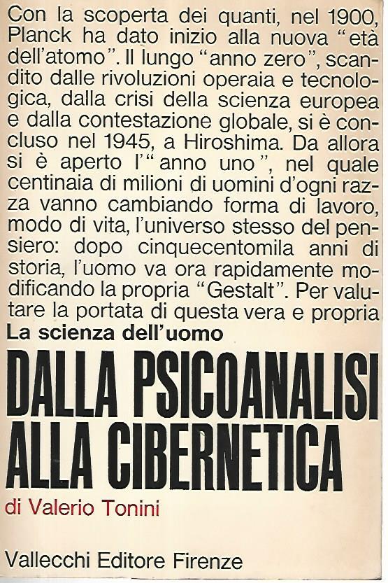 La scienza dell'uomo dalla psicoanalisi alla cibernetica