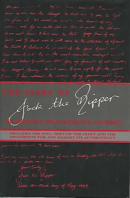 The diary of Jack the ripper - Shirley Harrison - copertina