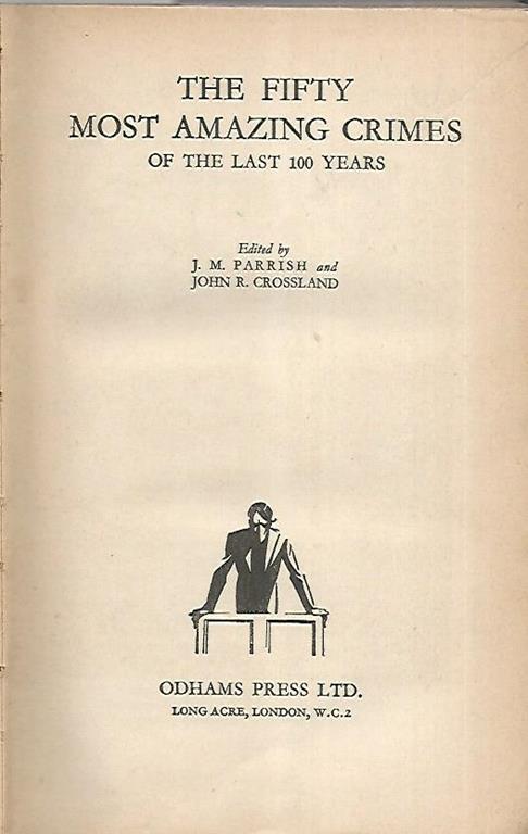 The fifty most amazing crimes - J.M. Parrish - copertina