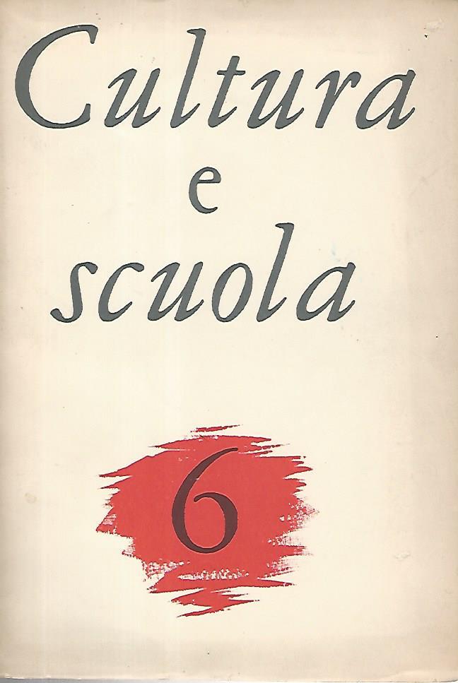 Cultura e scuola 6