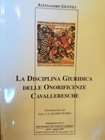 La disciplina giuridica delle onorificenze cavalleresche