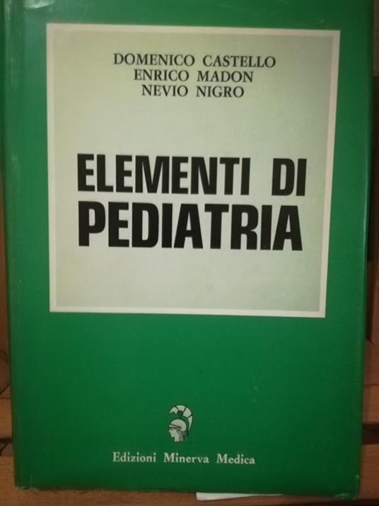 Elementi di pediatria - copertina