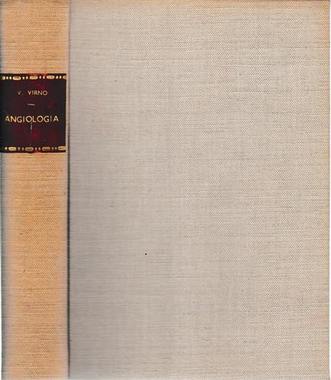 Angiologia - Vincenzo Virno - copertina