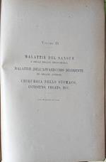 Manuale di madicinapratica, vol. II: Malattie del Sangue e degli organ emopoietici Malattie dell'apparecchio digerente ed organi annessi Chirurgia dello stomaco, intestino, fegato, ecc