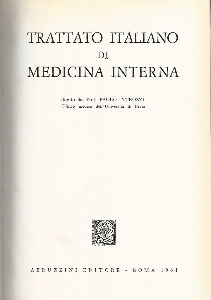 Trattato di medicina interna.Malattie del sangue e degli organi emopoietici. Malattie del sangue reticolo-istiocitario. Parte 1-2-3