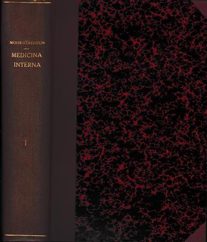 Trattato di Medicina interna vol. I. Malattie infettive - L. Mohr - copertina