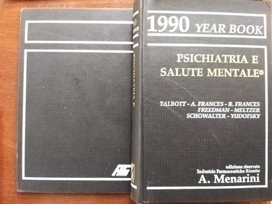 Psichiatria e salute mentale - copertina