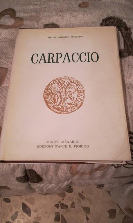 Carpaccio - Michelangelo Muraro - copertina
