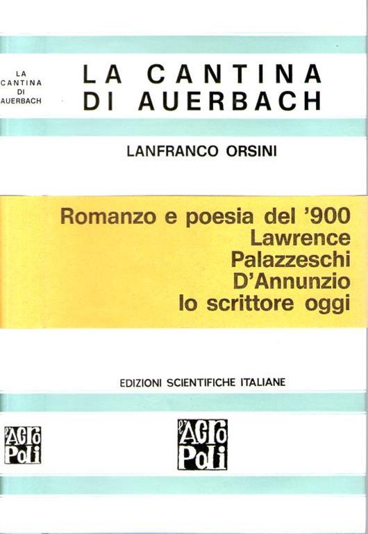 La cantina di Auerbach - Lanfranco Orsini - copertina