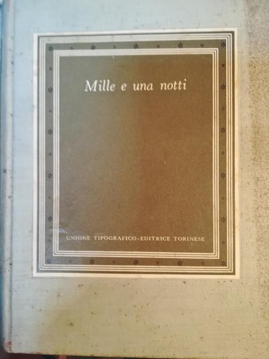 Mille e una notti - A. M. Pizzagalli - copertina