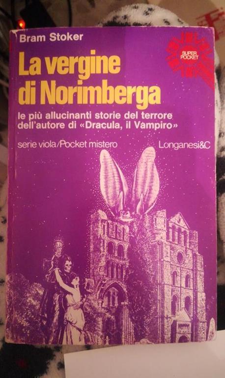 La vergine di norimberga - Bram Stoker - copertina