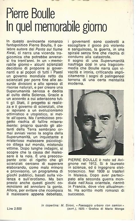 In quel memorabile giorno - Pierre Boulle - 2