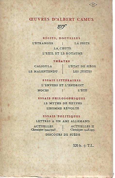 L' envers et l'endroit