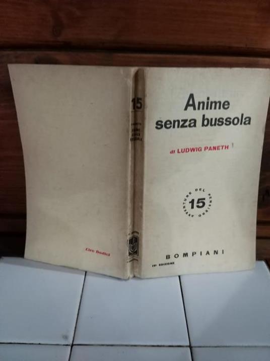 Anime senza bussola - Ludwig Paneth - copertina