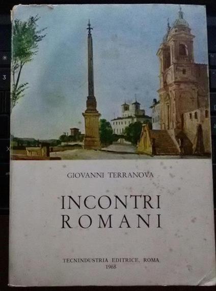 Incontri Romani - Giovanni Terranova - copertina