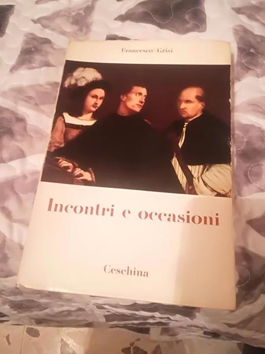 incontri e occasioni - Francesco Grisi - copertina