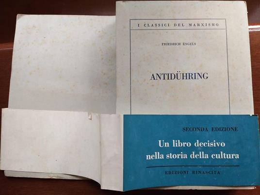 ANTIDÜHRING - Friedrich Engels - copertina