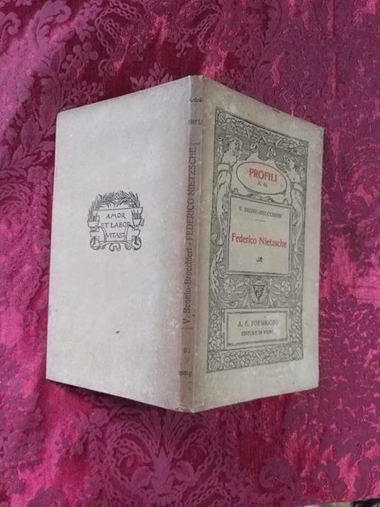 Federico Nietzsche - Beonio Brocchieri - copertina