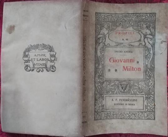 Giovanni Milton - Diego Angeli - 2