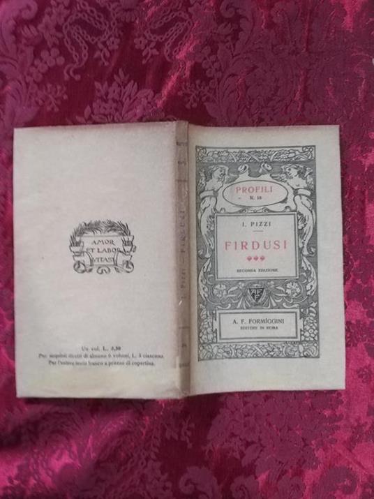 Firdusi - Pizzi - copertina