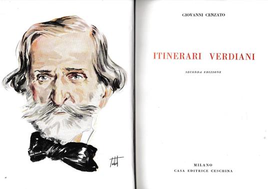 Itinerari Verdiani - Giovanni Cenzato - copertina