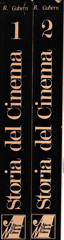 Storia del Cinema 2 volumi - Roman Gubern - copertina